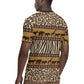 Leopards and Zebra Skins Rugby Jersey Mix African Pattern