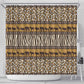 Leopards and Zebra Skins Shower Curtain Mix African Pattern