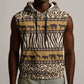 Leopards and Zebra Skins Sleeveless Hoodie Mix African Pattern - African Pride