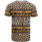 Leopards and Zebra Skins T shirt Mix African Pattern