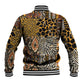 Wild Animal Skins Baseball Jacket African Tribal Pattern
