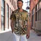 Wild Animal Skins Baseball Jersey African Tribal Pattern