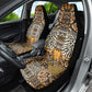 Wild Animal Skins Car Seat Cover African Tribal Pattern