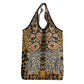 Wild Animal Skins Grocery Bag African Tribal Pattern