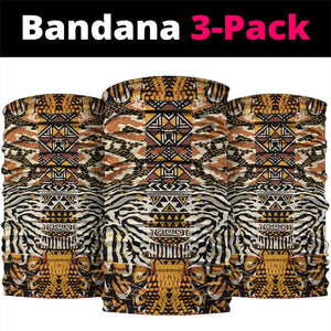 Wild Animal Skins Neck Gaiter African Tribal Pattern LT15