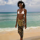 Wild Animal Skins Sarong African Tribal Pattern