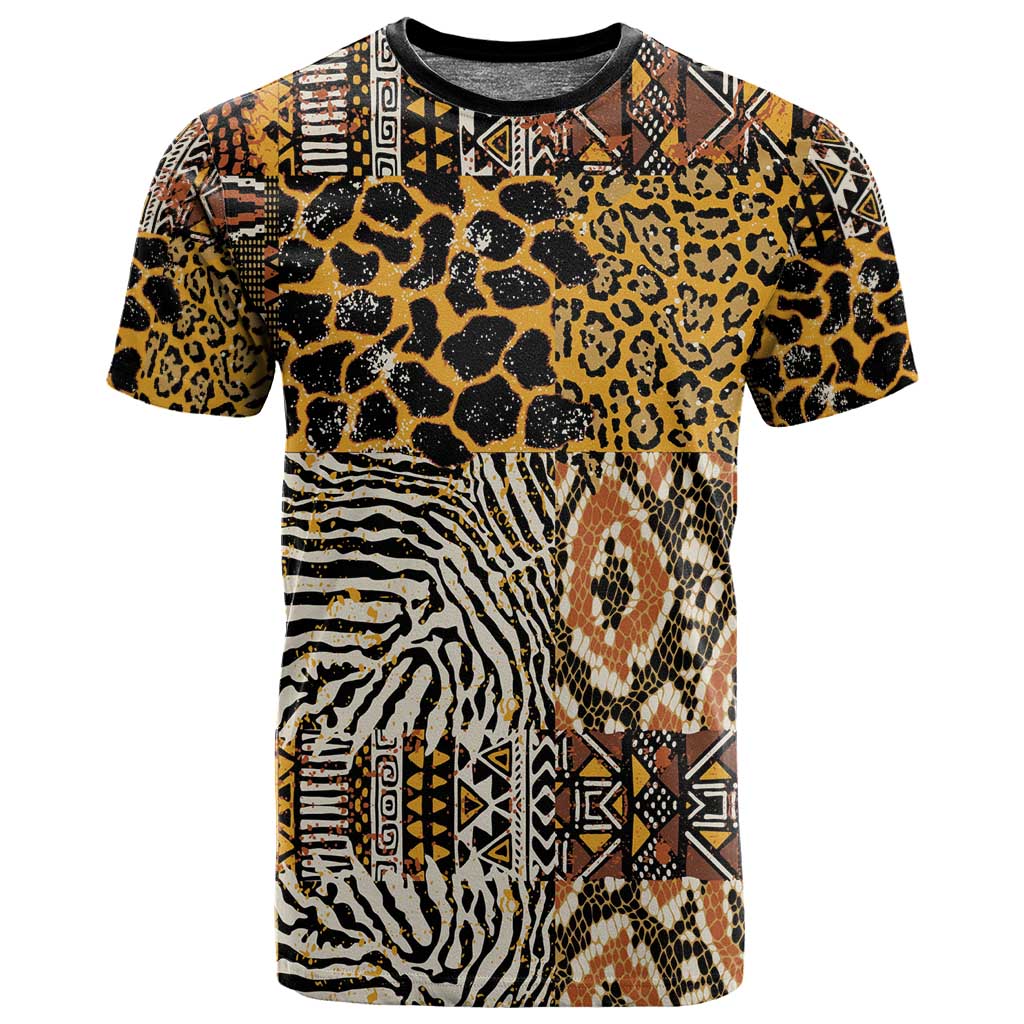 Wild Animal Skins T shirt African Tribal Pattern