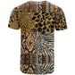 Wild Animal Skins T shirt African Tribal Pattern