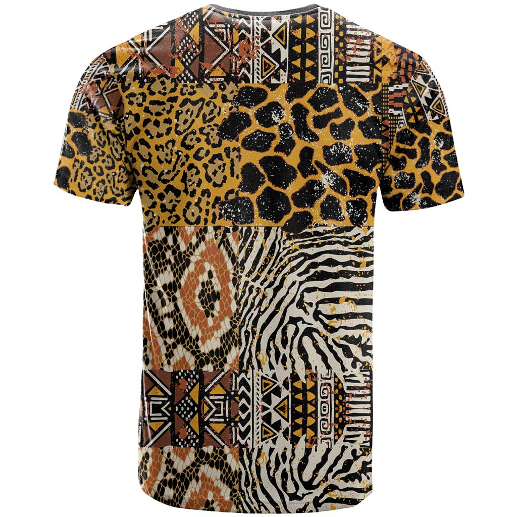 Wild Animal Skins T shirt African Tribal Pattern