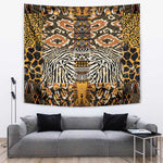 Wild Animal Skins Tapestry African Tribal Pattern