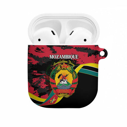 Mozambique Revolution Day AirPods Case Coat Of Arms FRELIMO