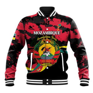 Personalized FRELIMO Mozambique Baseball Jacket Happy Revolution Day - African Pride
