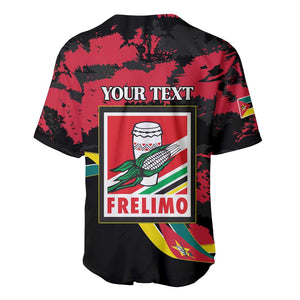 Personalized FRELIMO Mozambique Baseball Jersey Happy Revolution Day - African Pride