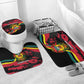 Mozambique Revolution Day Bathroom Set Coat Of Arms FRELIMO