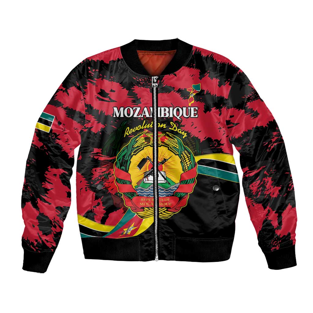 Personalized FRELIMO Mozambique Bomber Jacket Happy Revolution Day - African Pride