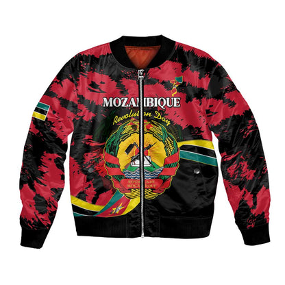 Personalized FRELIMO Mozambique Bomber Jacket Happy Revolution Day - African Pride