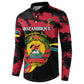 Personalized Mozambique Revolution Day Button Sweatshirt Coat Of Arms FRELIMO