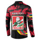 Personalized Mozambique Revolution Day Button Sweatshirt Coat Of Arms FRELIMO