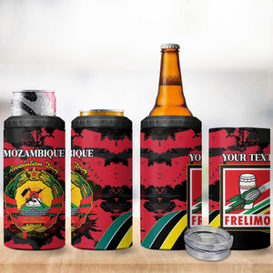 Personalized FRELIMO Mozambique 4 in 1 Can Cooler Tumbler Happy Revolution Day - African Pride