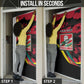 Personalized Mozambique Revolution Day Door Cover Coat Of Arms FRELIMO