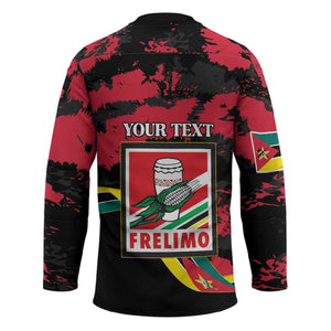 Personalized Mozambique Revolution Day Hockey Jersey Coat Of Arms FRELIMO