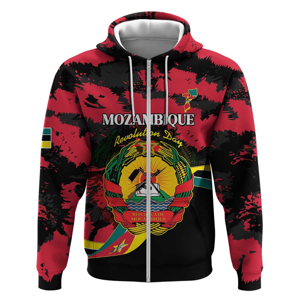 Personalized FRELIMO Mozambique Hoodie Happy Revolution Day - African Pride