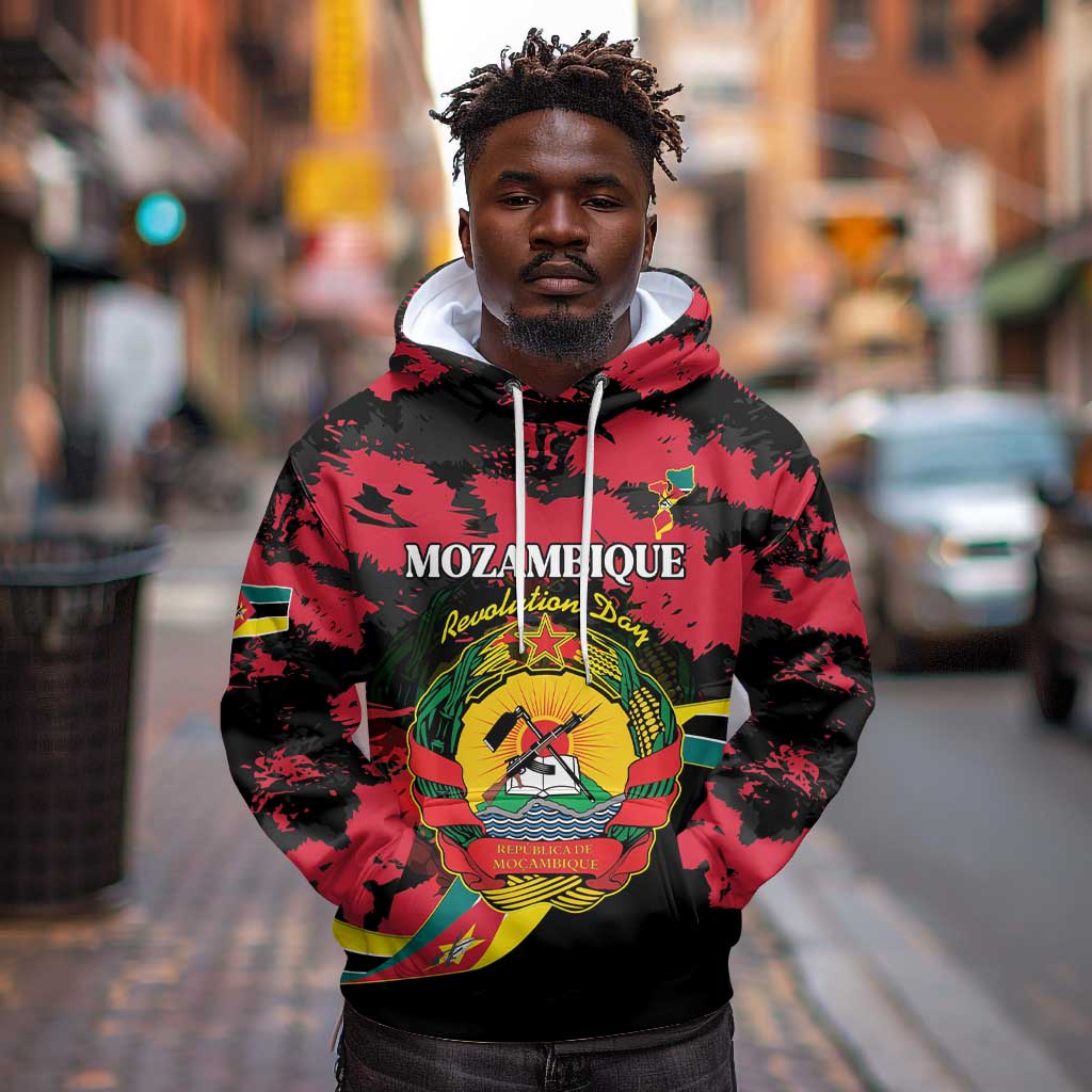 Personalized FRELIMO Mozambique Hoodie Happy Revolution Day - African Pride