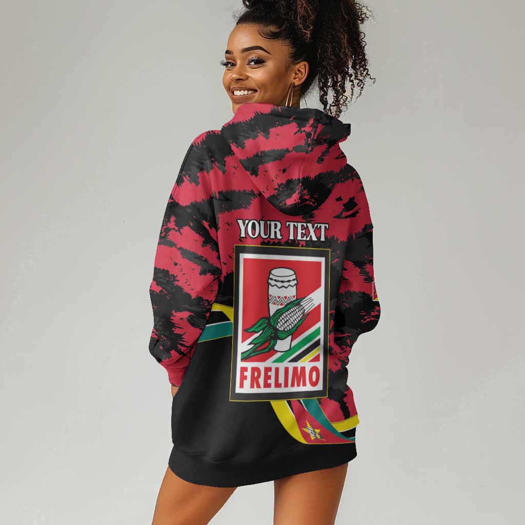 Personalized FRELIMO Mozambique Hoodie Dress Happy Revolution Day - African Pride