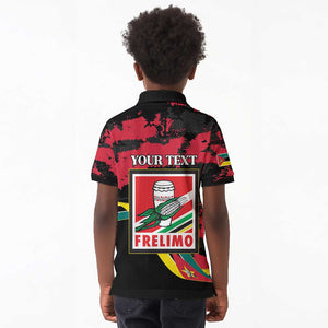 Personalized FRELIMO Mozambique Kid Polo Shirt Happy Revolution Day - African Pride