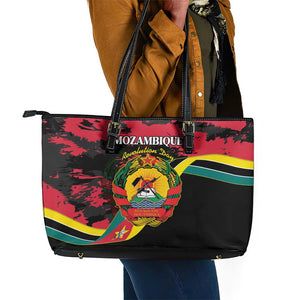 FRELIMO Mozambique Leather Tote Bag Happy Revolution Day - African Pride