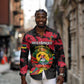 Personalized FRELIMO Mozambique Long Sleeve Button Shirt Happy Revolution Day - African Pride