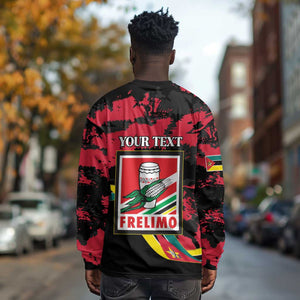 Personalized FRELIMO Mozambique Long Sleeve Shirt Happy Revolution Day - African Pride