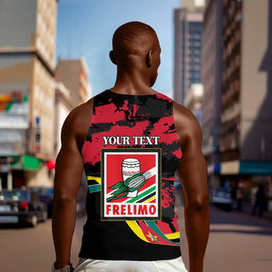 Personalized FRELIMO Mozambique Men Tank Top Happy Revolution Day - African Pride