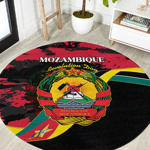 FRELIMO Mozambique Round Carpet Happy Revolution Day - African Pride