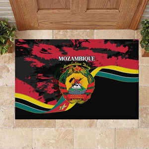 FRELIMO Mozambique Rubber Doormat Happy Revolution Day - African Pride