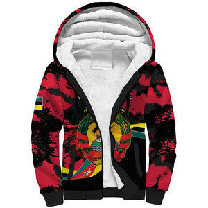Personalized FRELIMO Mozambique Sherpa Hoodie Happy Revolution Day - African Pride
