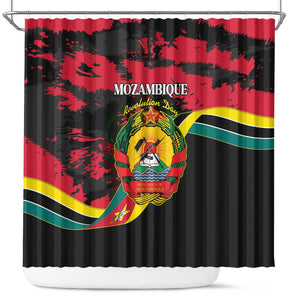 FRELIMO Mozambique Shower Curtain Happy Revolution Day - African Pride
