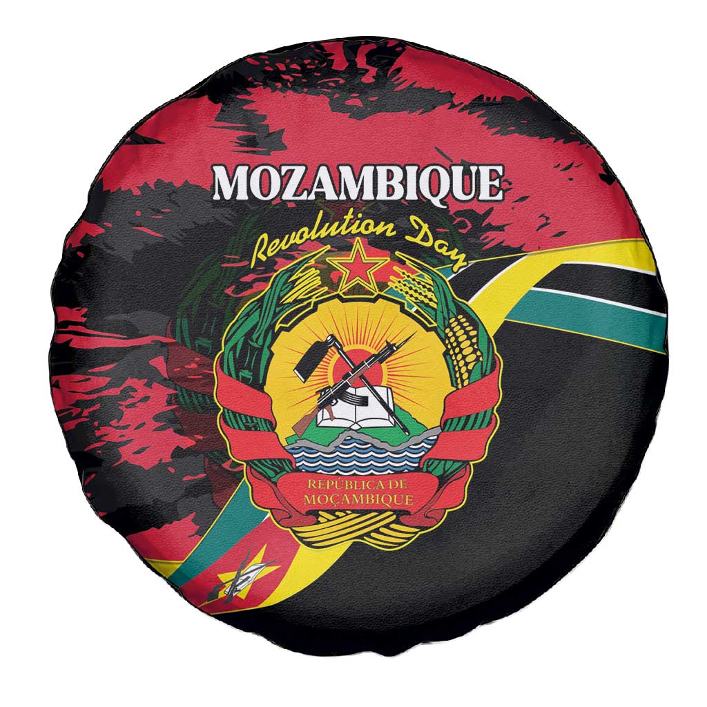 FRELIMO Mozambique Spare Tire Cover Happy Revolution Day - African Pride