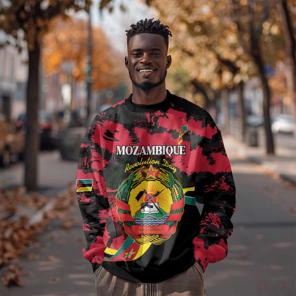 Personalized FRELIMO Mozambique Sweatshirt Happy Revolution Day - African Pride