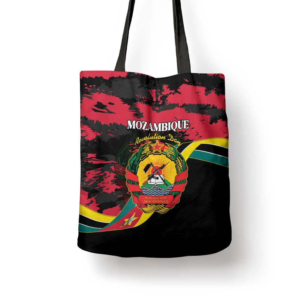 Mozambique Revolution Day Tote Bag Coat Of Arms FRELIMO