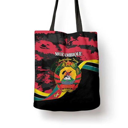 Mozambique Revolution Day Tote Bag Coat Of Arms FRELIMO
