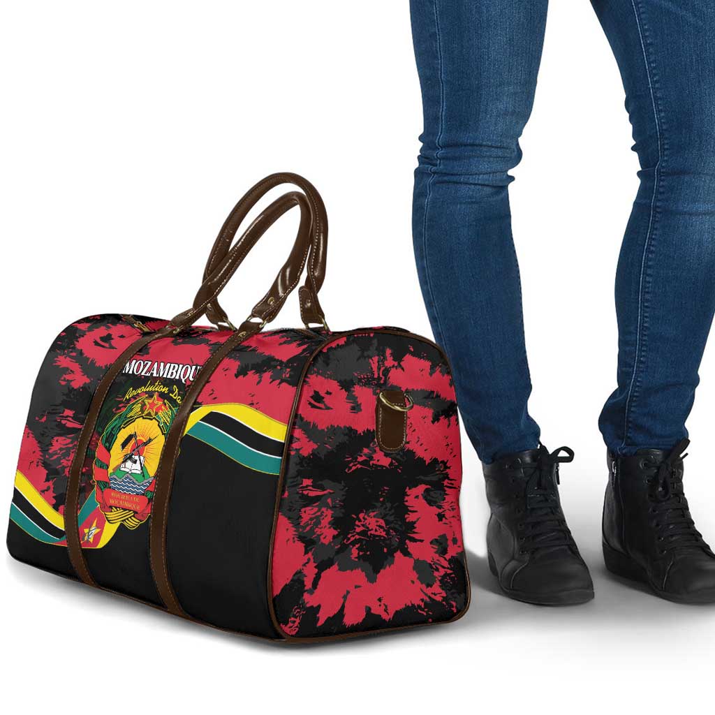 Mozambique Revolution Day Travel Bag Coat Of Arms FRELIMO