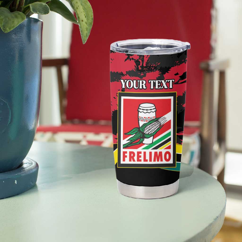 Personalized FRELIMO Mozambique Tumbler Cup Happy Revolution Day - African Pride
