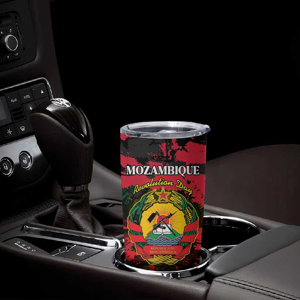 Personalized FRELIMO Mozambique Tumbler Cup Happy Revolution Day - African Pride