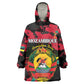 Personalized FRELIMO Mozambique Wearable Blanket Hoodie Happy Revolution Day - African Pride