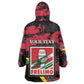 Personalized FRELIMO Mozambique Wearable Blanket Hoodie Happy Revolution Day - African Pride