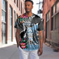 Personalized Botswana Independence Day Baseball Jersey Kalahari Devils Claw Zebra With Arican Pattern - African Pride