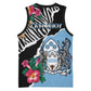Personalized Botswana Independence Day Basketball Jersey Kalahari Devils Claw Zebra With Arican Pattern - African Pride