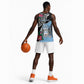 Personalized Botswana Independence Day Basketball Jersey Kalahari Devils Claw Zebra With Arican Pattern - African Pride