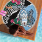 Botswana Independence Day Beach Blanket Kalahari Devils Claw Zebra With Arican Pattern - African Pride
